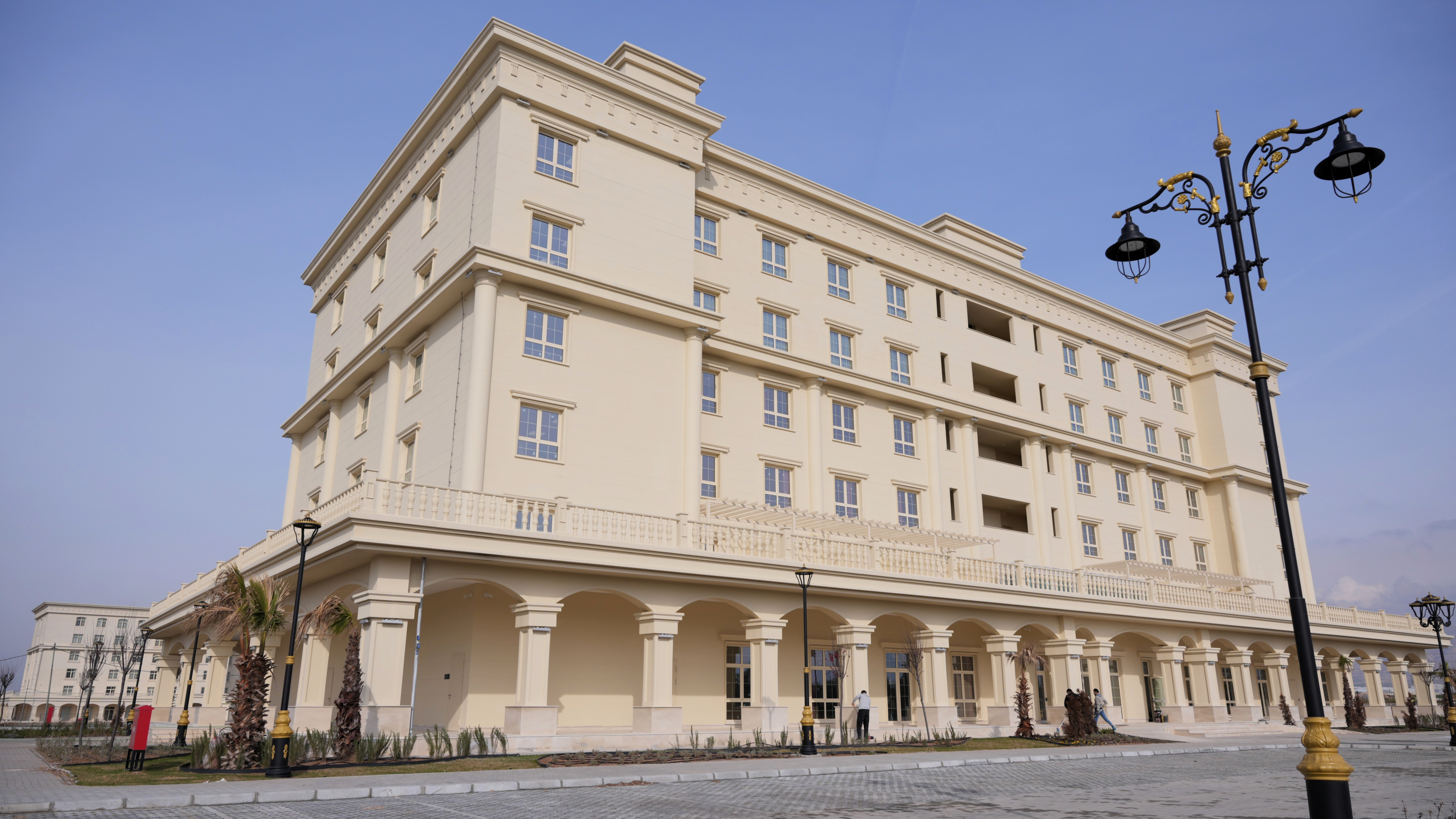 Students Move into AUK’s New LEED-Designed Men’s Residence Facility