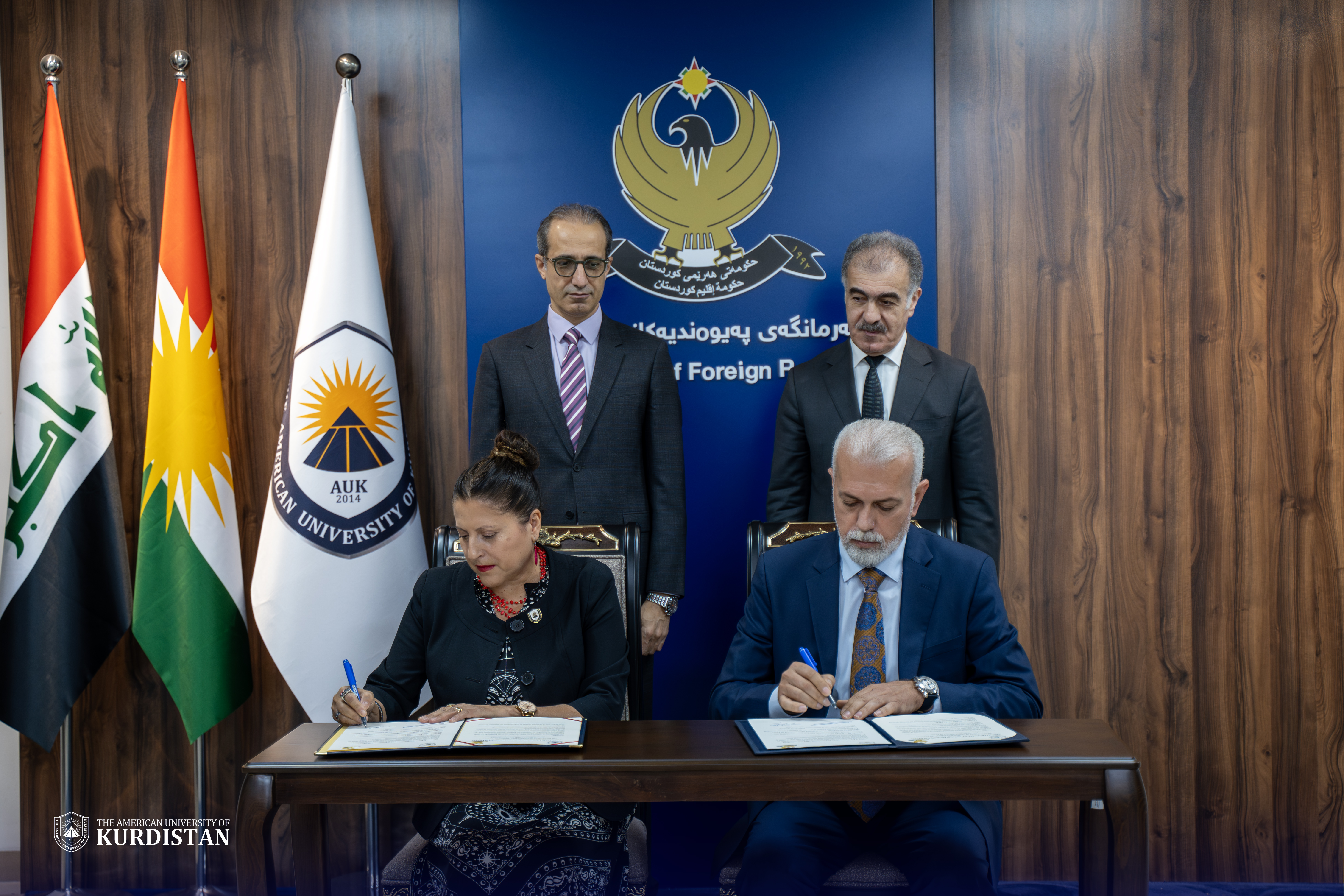 AUK and DFR Partner to Bridge Academia and Diplomacy